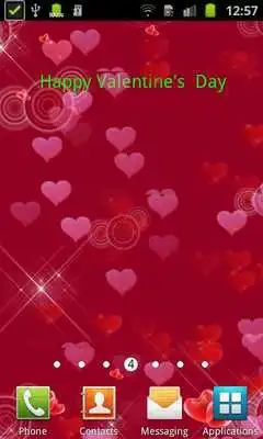 Play Love and hearts Live wallpaper