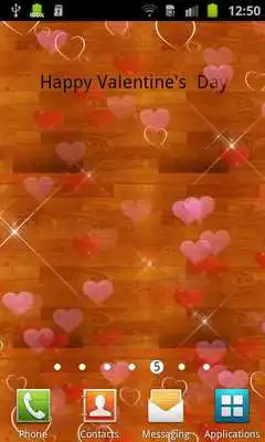 Play Love and hearts Live wallpaper
