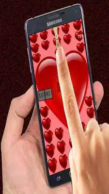 Play Love and Heart Zipper Locker