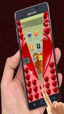 Play Love and Heart Zipper Locker