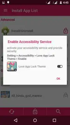 Play Love App Lock Theme Play Love App Lock Theme