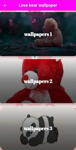 Play Love bear wallpaper  and enjoy Love bear wallpaper with UptoPlay