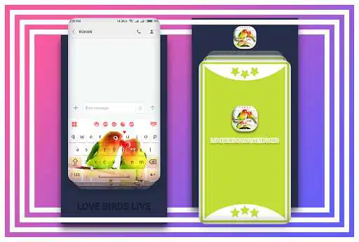 Play Love Birds Keyboard as an online game Love Birds Keyboard with UptoPlay