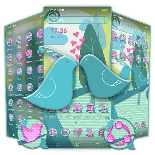 Play Love Birds Theme Launcher APK Play Love Birds Theme Launcher APK