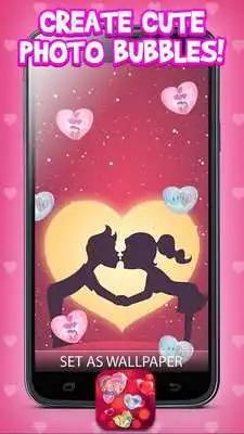 Play Love Bubble 3D Live Wallpaper