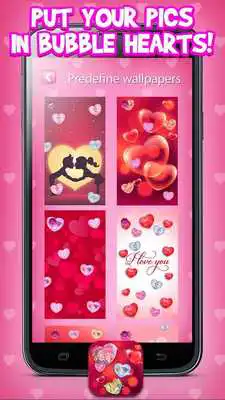 Play Love Bubble 3D Live Wallpaper