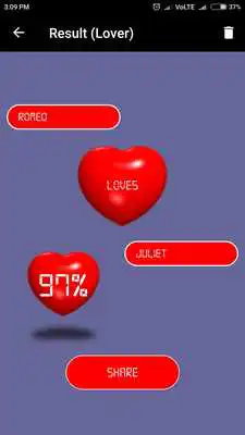 Play Love Calculator - Match by Name and Relation