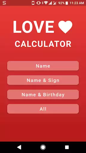 Play Love Calculator  and enjoy Love Calculator with UptoPlay
