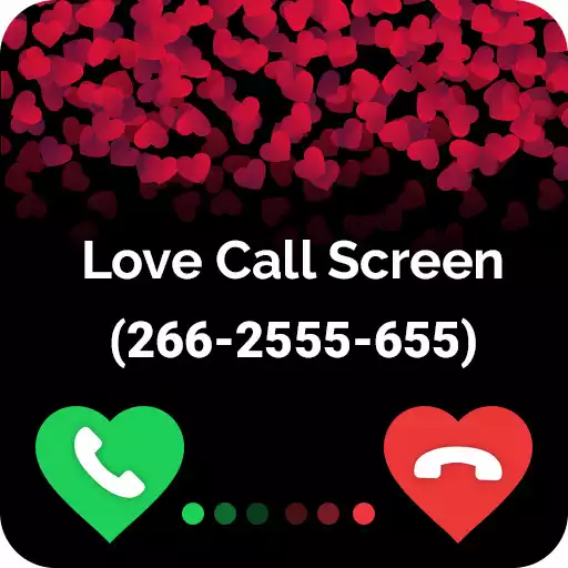Free play online Love Caller Screen APK