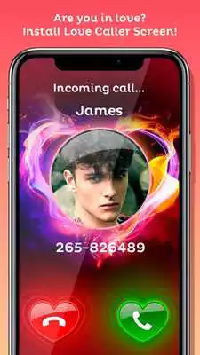 Play Love Caller Screen