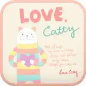 Free play online Love Catty go launcher theme APK