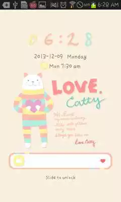 Play Love Catty go locker theme