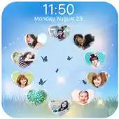 Free play online love circle lockscreen APK