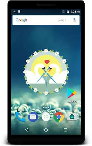 Play Love Clock Live Wallpaper