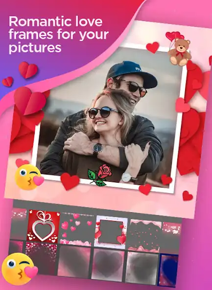 Play Love collage maker  and enjoy Love collage maker with UptoPlay