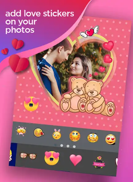 Play Love collage maker as an online game Love collage maker with UptoPlay
