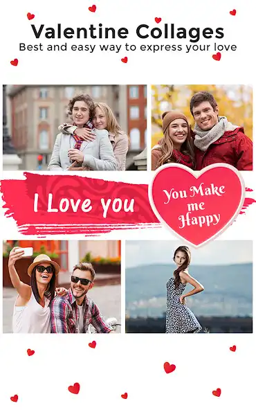 Play Love Collage : Photo Editor , Pic collage maker  and enjoy Love Collage : Photo Editor , Pic collage maker with UptoPlay