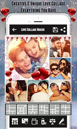 Play Love Collage Photo Editor  and enjoy Love Collage Photo Editor with UptoPlay