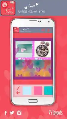 Play Love Collage Picture Frames