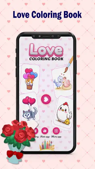 Play Love Coloring Book
