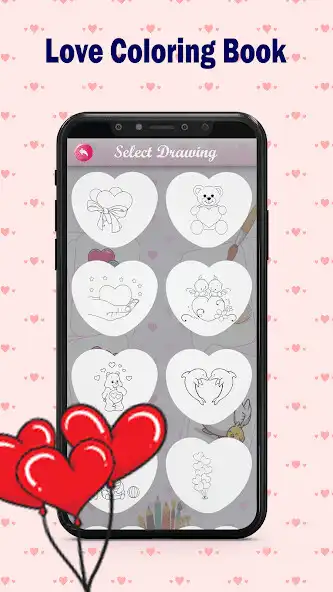 Play Love Coloring Book