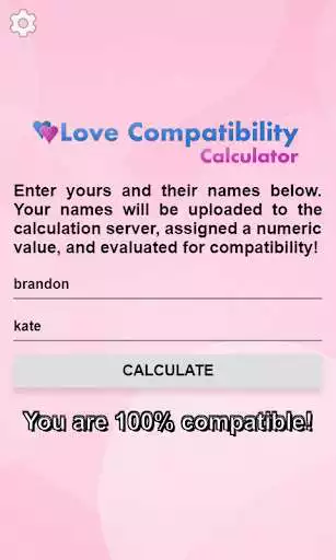 Play Love Compatibility Calculator