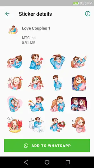 Play Love Couples Stickers For WhatsApp (WAStickerApps) as an online game Love Couples Stickers For WhatsApp (WAStickerApps) with UptoPlay