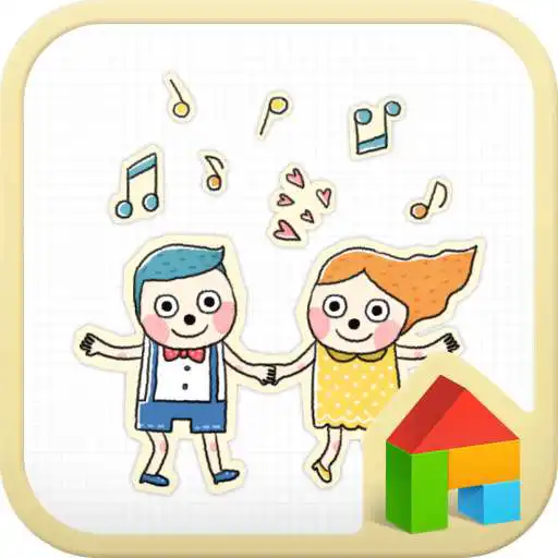 Run free android online LoveDance dodol launcher theme APK