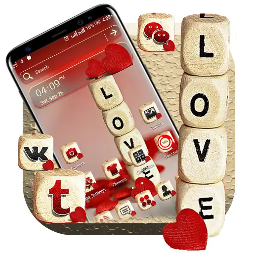 Play Love Dice Launcher Theme APK