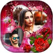 Free play online Love Dual Photo Frames - Love Heart Frame APK