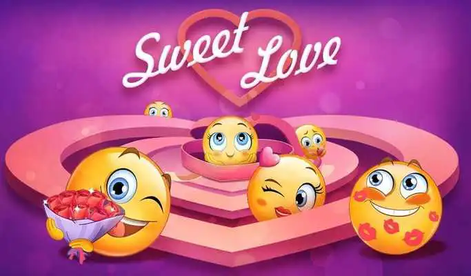 Play Love Emoji Gifs for Facemoji