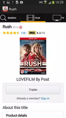 Play LOVEFiLM By Post