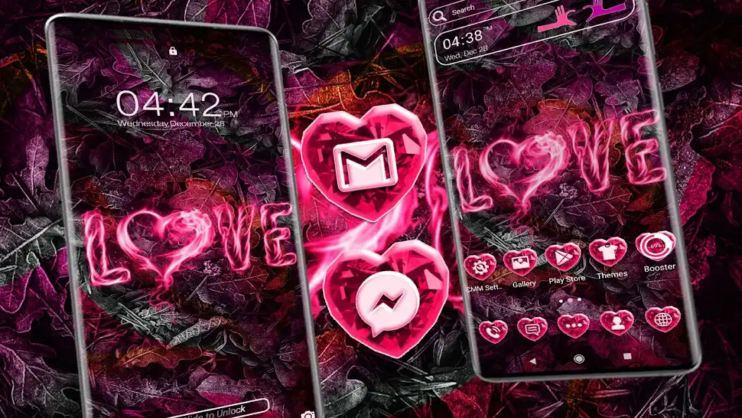 Play Love Flame Pink Theme  and enjoy Love Flame Pink Theme with UptoPlay