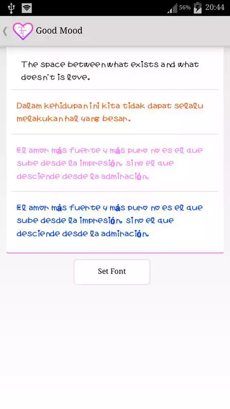 Play Love Fonts