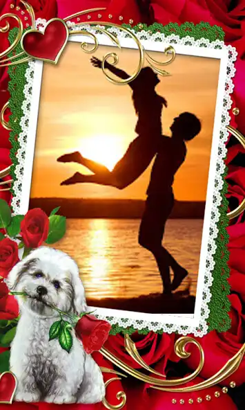 Play Love Frame - Romantic Couple Photo Editor as an online game Love Frame - Romantic Couple Photo Editor with UptoPlay