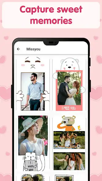 Play Love Frames and Photo Editor as an online game Love Frames and Photo Editor with UptoPlay