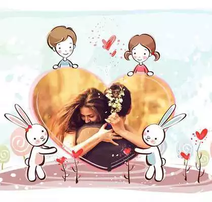 Play Love Frames Collage Play Love Frames Collage