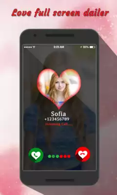 Play Love Full Screen Dialer