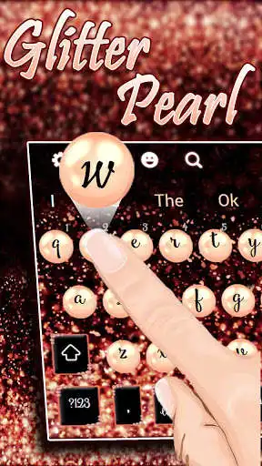 Play Love Glitter Pearl Keyboard