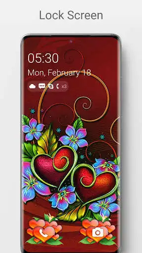 Play Love Heart Lock Screen  and enjoy Love Heart Lock Screen with UptoPlay