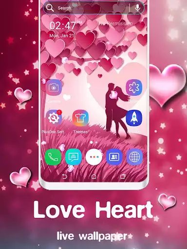 Play Love Heart Particle LiveWallpaper  and enjoy Love Heart Particle LiveWallpaper with UptoPlay