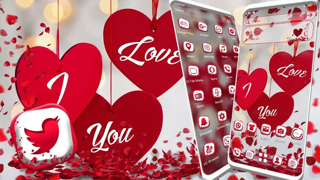 Play Love Heart Red Theme  and enjoy Love Heart Red Theme with UptoPlay