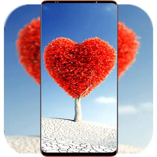 Play Love, Heart Tree Wallpaper APK
