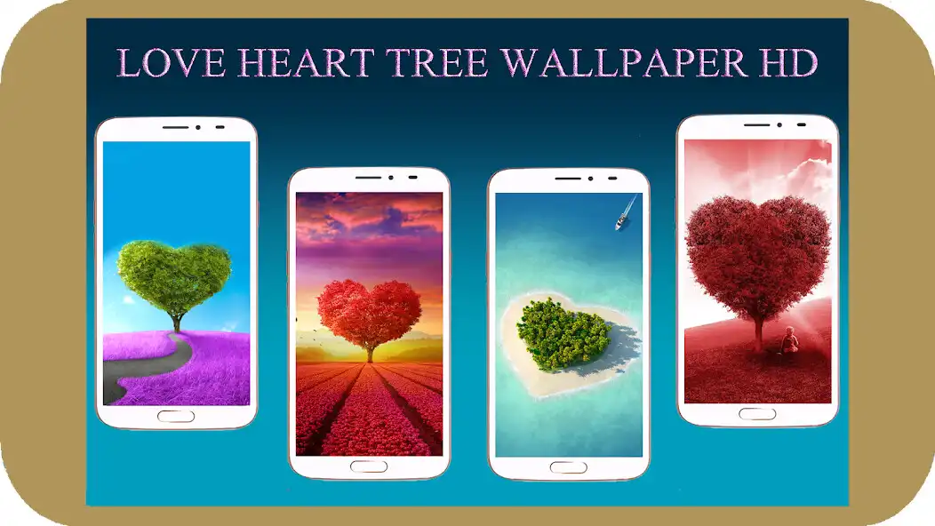 Play Love, Heart Tree Wallpaper  and enjoy Love, Heart Tree Wallpaper with UptoPlay