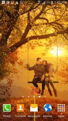 Play Love In Autumn Live Wallpaper Play Love In Autumn Live Wallpaper