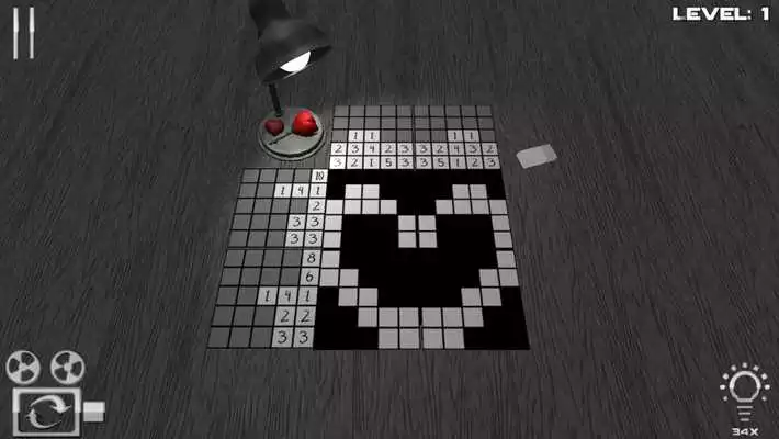Play Love Japanese Crossword
