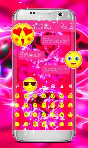 Play Love Keyboard 2021 as an online game Love Keyboard 2021 with UptoPlay