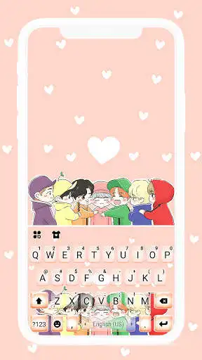 Play Love Kpop Boys Keyboard Background  and enjoy Love Kpop Boys Keyboard Background with UptoPlay