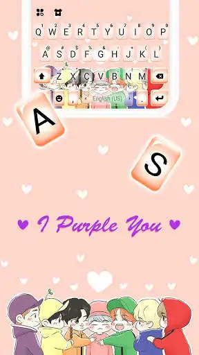 Play Love Kpop Boys Keyboard Background as an online game Love Kpop Boys Keyboard Background with UptoPlay