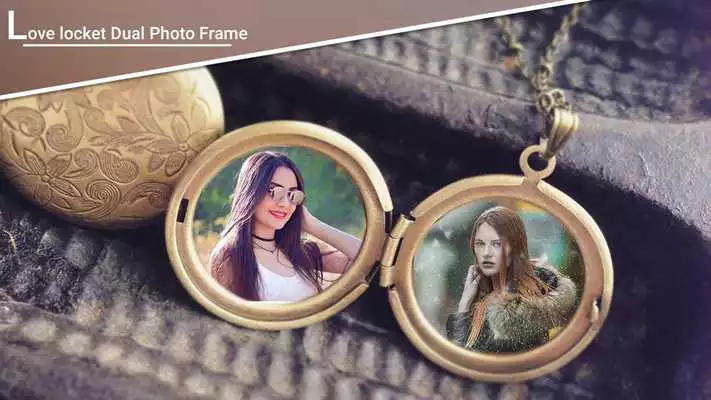 Play Love Locket Dual Photo Frames